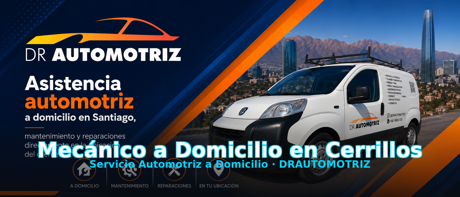 Mecánico a Domicilio en Cerrillos - Servicio Automotriz a Domicilio DRAUTOMOTRIZ en Santiago