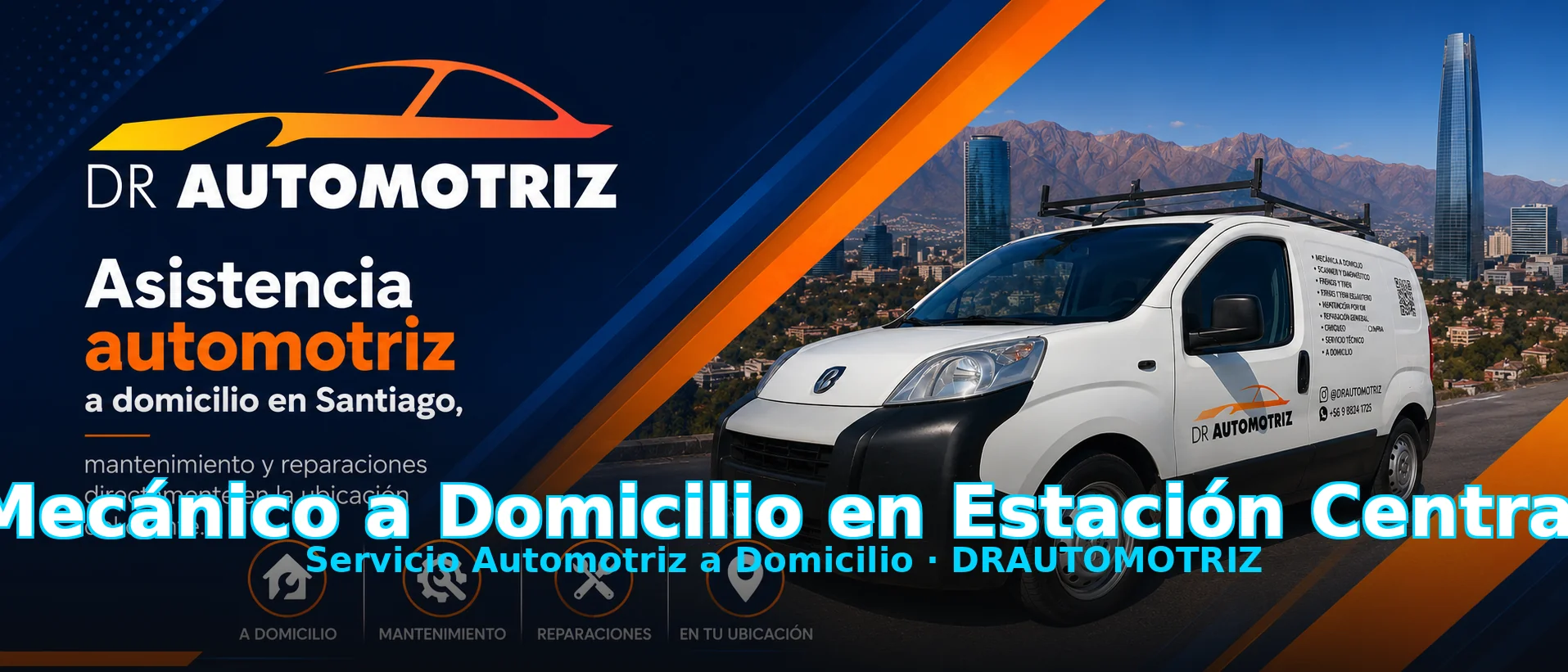 Mecánico a Domicilio en Estación Central - Servicio Automotriz a Domicilio DRAUTOMOTRIZ en Santiago