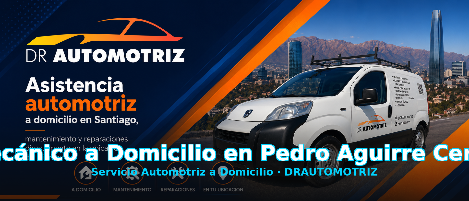 Mecánico a Domicilio en Pedro Aguirre Cerda - Servicio Automotriz a Domicilio DRAUTOMOTRIZ en Santiago