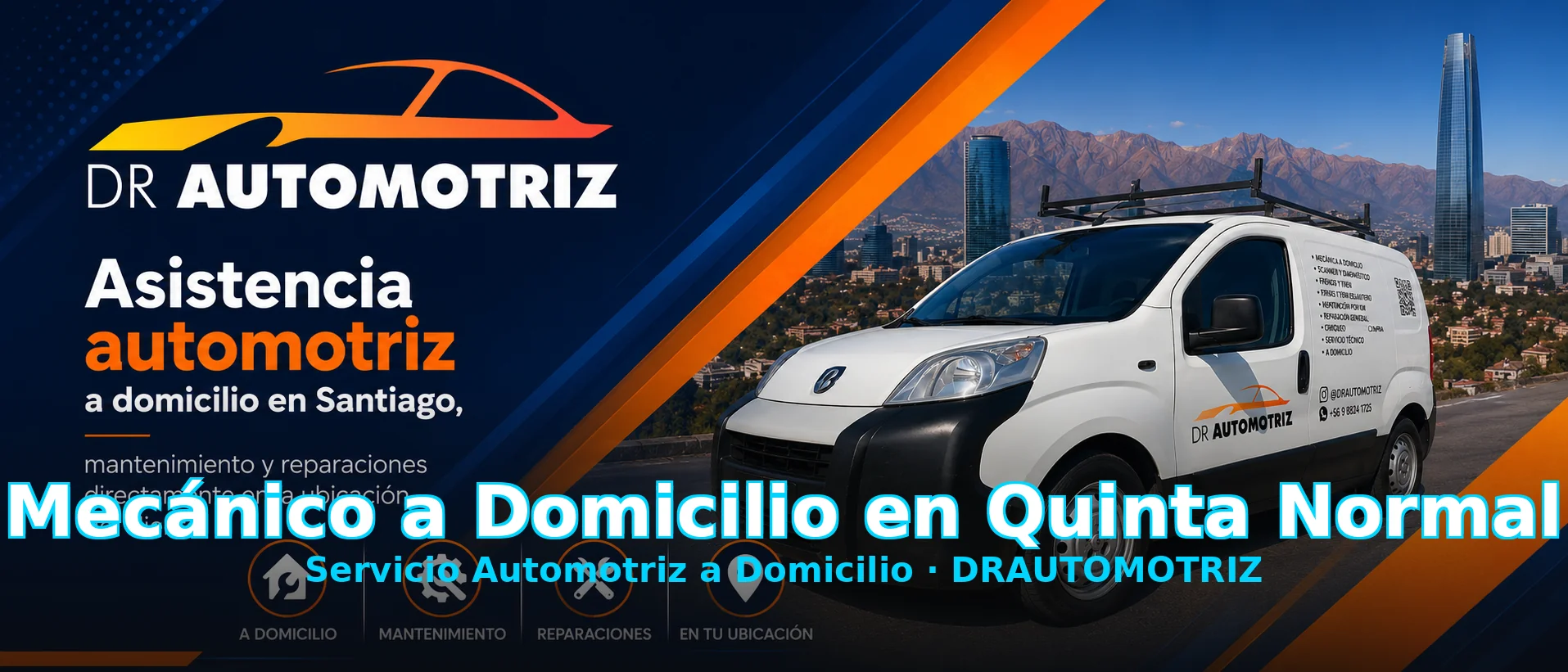 Mecánico a Domicilio en Quinta Normal - Servicio Automotriz a Domicilio DRAUTOMOTRIZ en Santiago