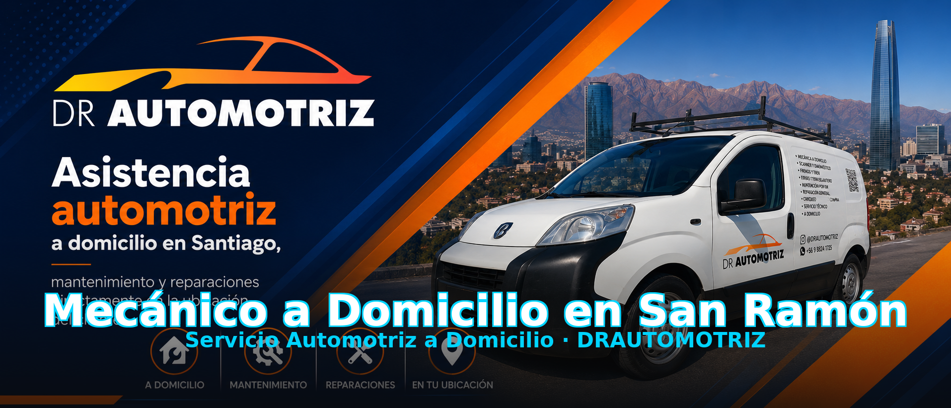 Mecánico a Domicilio en San Ramón - Servicio Automotriz a Domicilio DRAUTOMOTRIZ en Santiago