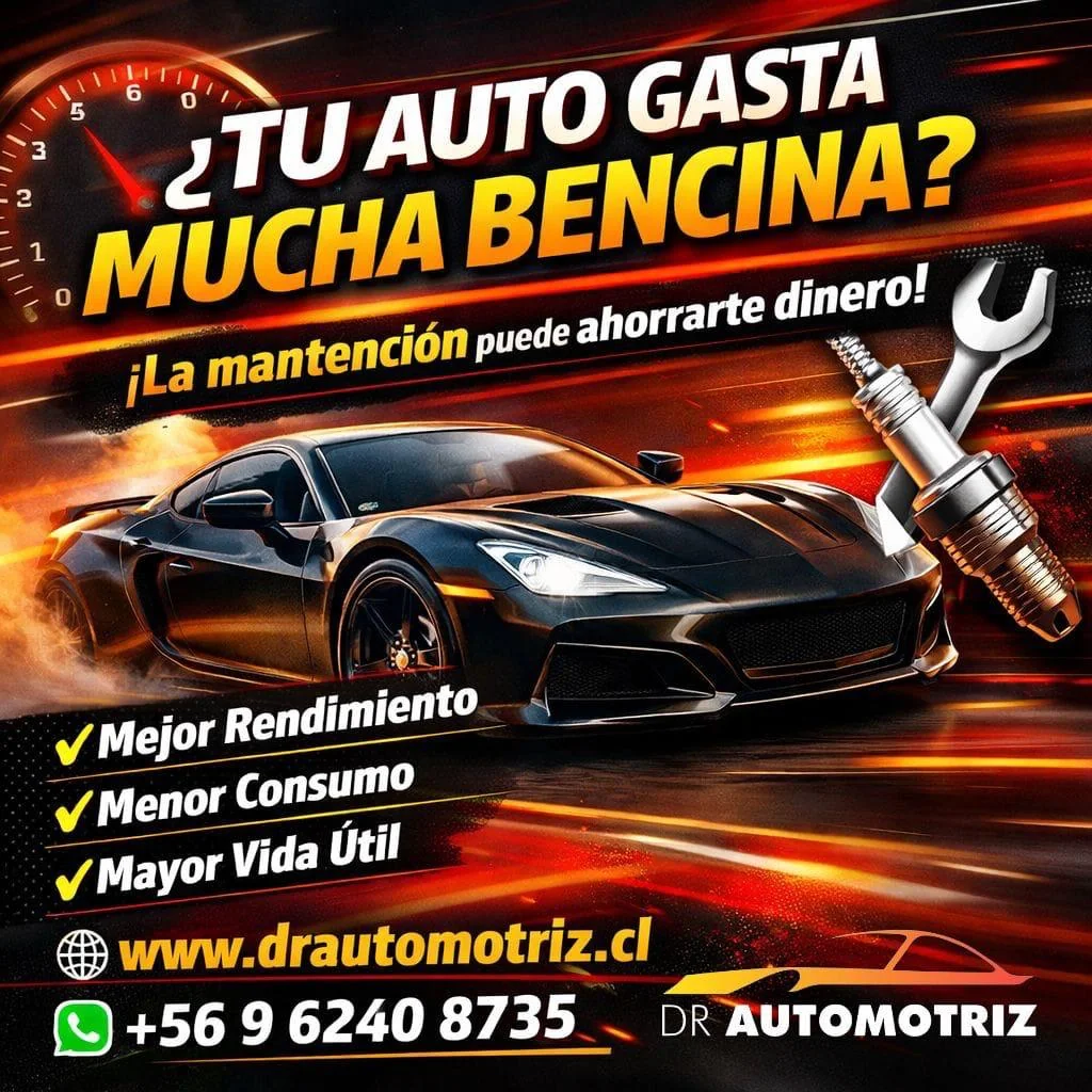 Mantención automotriz ahorro bencina