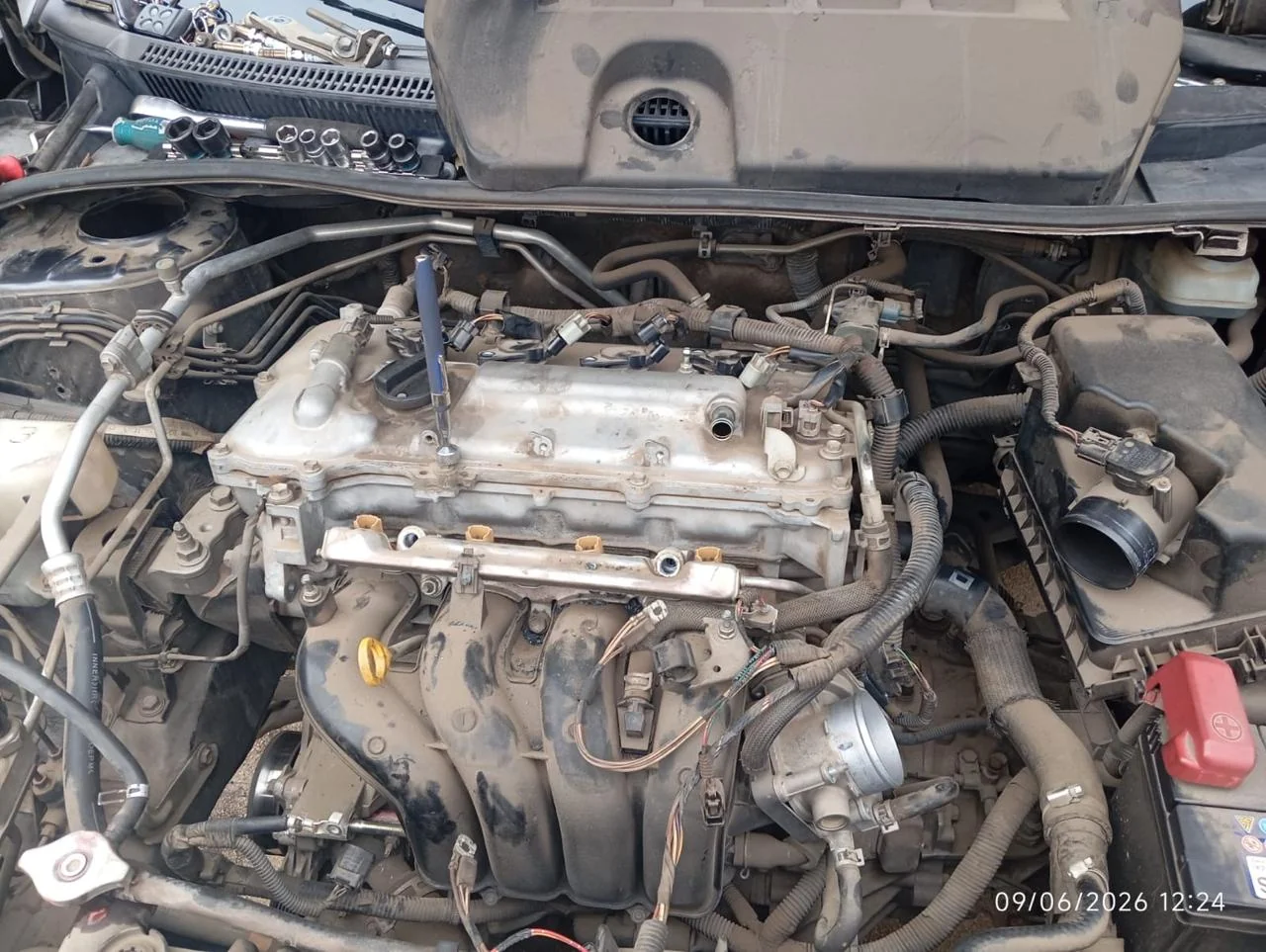 Drautomotriz Motor Sucio Automovil Mecanico